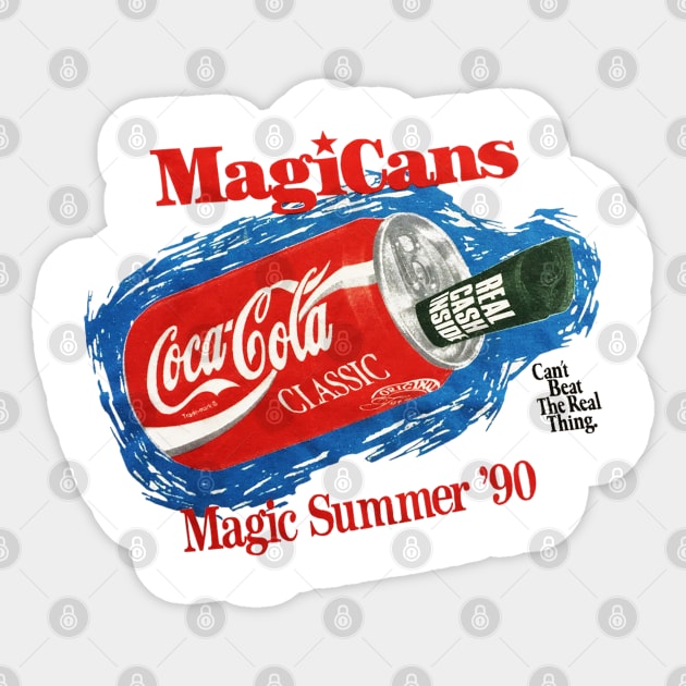 Coca Cola Coke - MagiCans - Magic Summer Sticker by nicklower